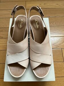 クラークス　Clarks レザーサンダル　23.5cm