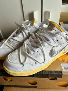OFF-WHITE × NIKE DUNK LOW 1 OF 50
