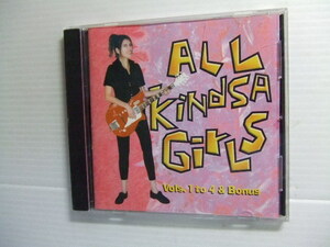CD★All Kindsa Girls Vol. 1 to 4～/スペイン　ガールズバンド・コンピ　輸入盤★8枚同梱送料100円 洋その他