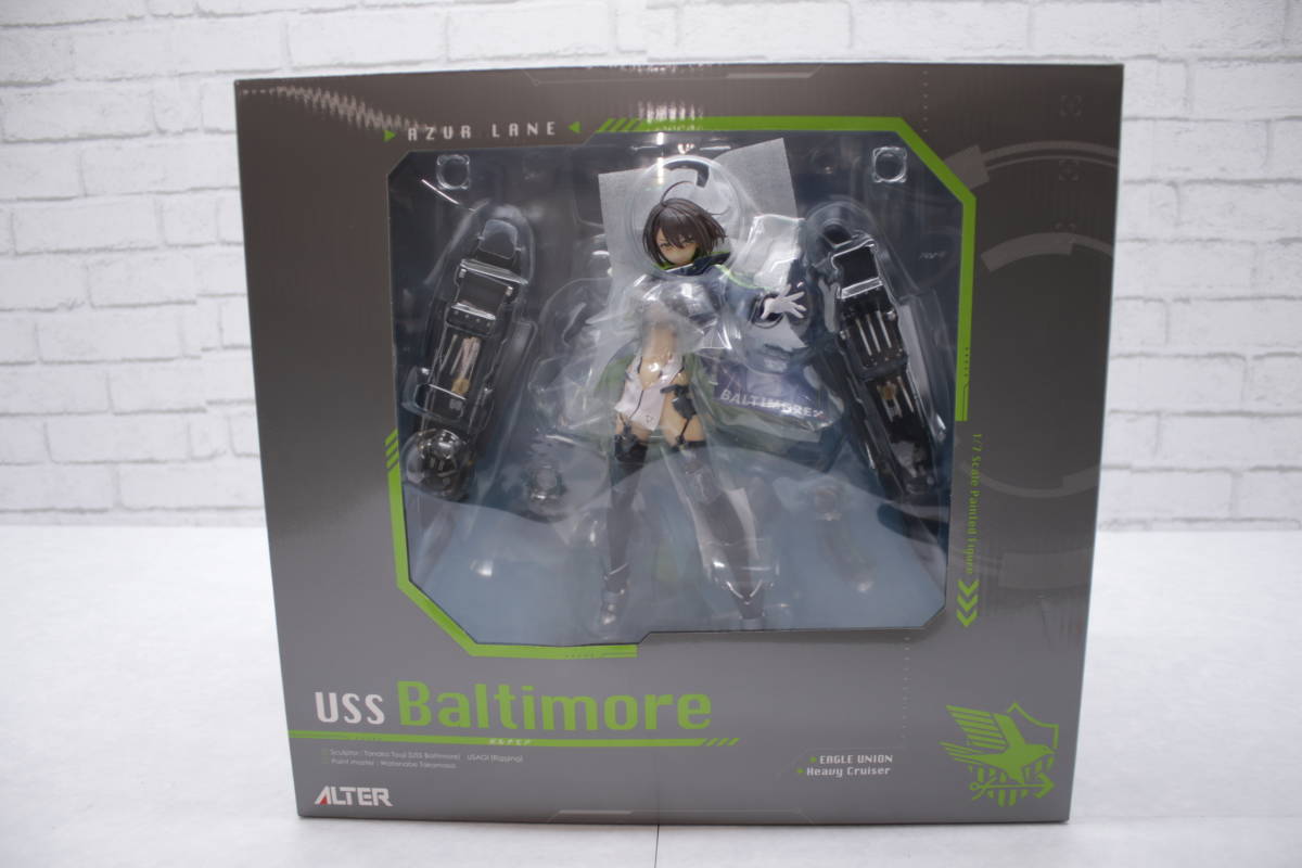 319【未開封】【1円~】ALTER アルター アズールレーン ボルチモア 1/7