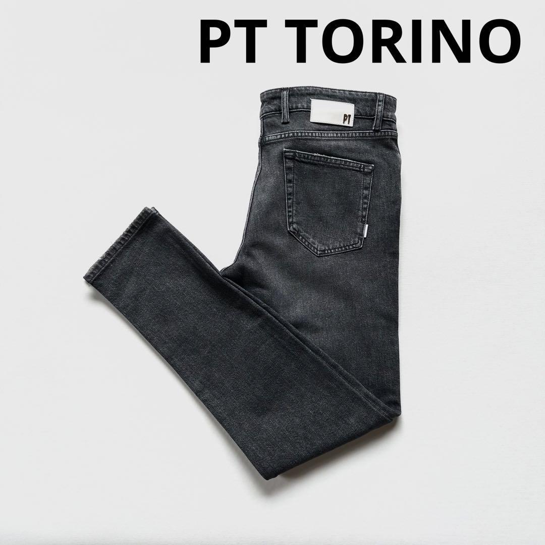 未使用】PT TORINO ピーティートリノ ROCK ロック ストレッチ ブラック