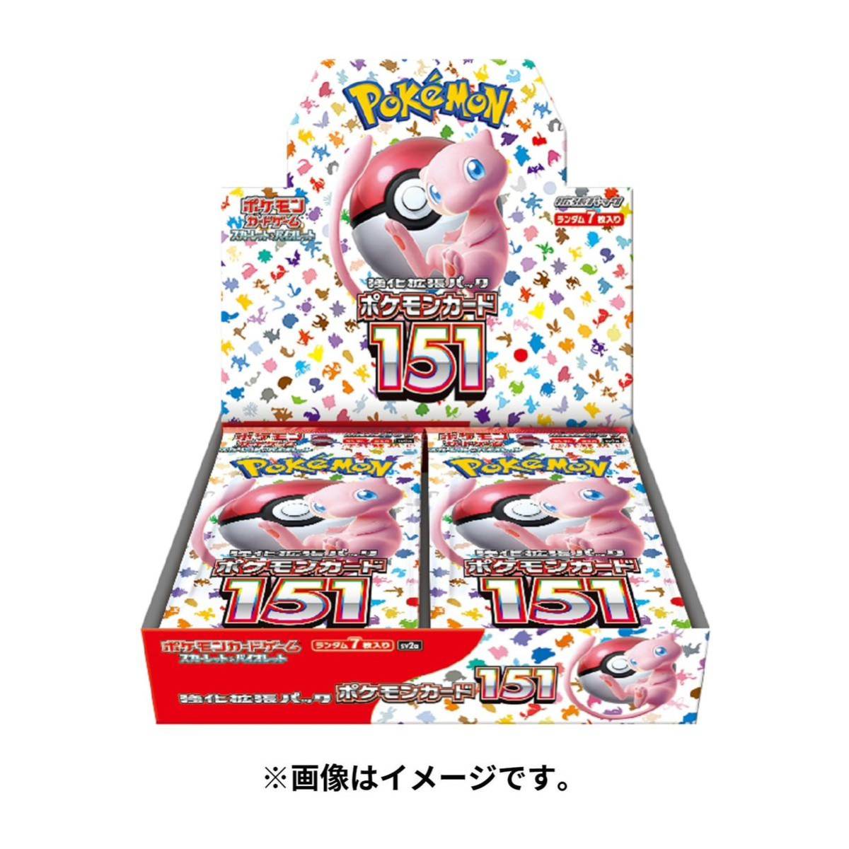 未使用品】 ポケモンカード151 新品未開封 シュリンク有り 1BOX