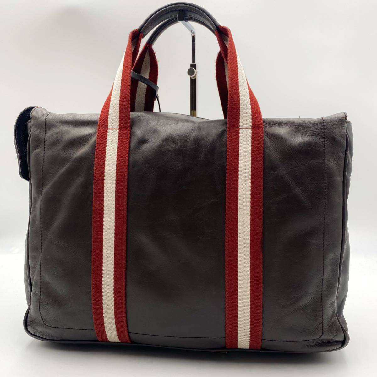 1円【美品】 バリー BALLY トレインスポッティング ビジネスバッグ