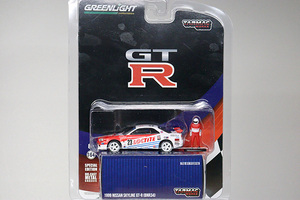 GREENLIGHT #51185 日産 GT-R BNR34 1999 LOCTITE　※Tarmac Works限定品・1/64スケール