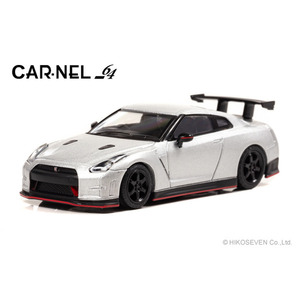 カーネル　日産 GT-R NISMO N Attack Package (R35) 2015 銀 ※限定999台・1/64スケール