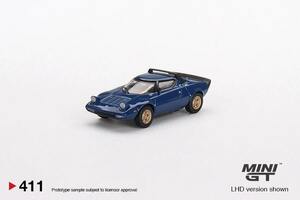 MINI GT　MGT00411-L　ランチア ストラトス HF ストラダーレ Blue Vincennes ブルー