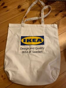 IKEA イケア　エフテルトレーダ バッグ　白　ホワイト