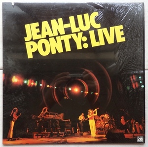 LP JEAN-LUC PONTY LIVE SD 19229 CUT 米盤 シュリンク付