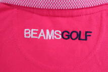 【感謝セール】【美品】BEAMS GOLF(ビームスゴルフ) ポロシャツ ピンク レディース S ゴルフウェア 2305-0212 中古_画像6