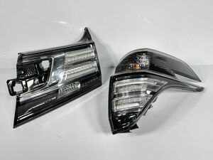 美品 ヴェルファイア AGH30W 前期 純正 右テールランプ+フィニッシャーランプAssy RH LED 81551-58140 58-69 4 81581-58230 58-72 3 19609