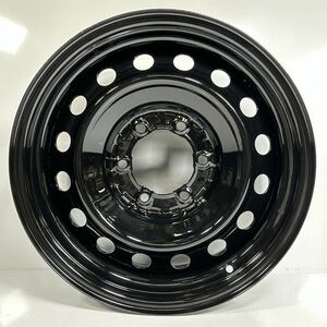 FJクルーザー GSJ15W 純正 鉄ホイール×1本 黒 防錆艶塗装済み 17インチ 7.5J 6穴 PCD139.7 +15 ハブ径106mm 42611-35330 管理18297