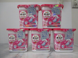 ボールド ジェルボール4D プレミアムブロッサム 本体 5個（11粒入×5個）合計55粒 洗濯洗剤 P＆G
