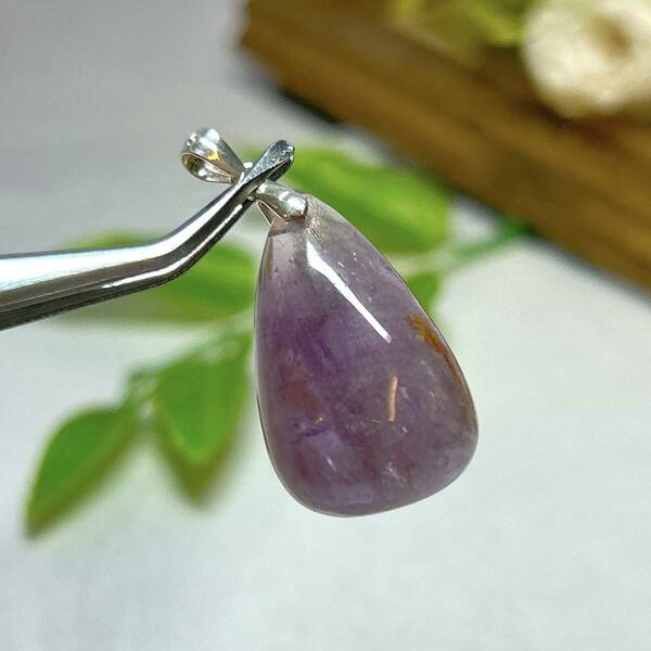 【E6552】ガーデンアメシスト＊ペンダント＊Gardenamethyst＊Pendant