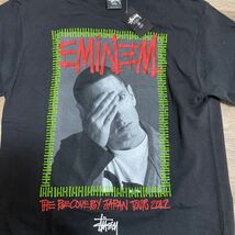 激レア 新品未使用 Eminem Stussy 来日記念 Tシャツ エミネム raptee ラップt サイズS デッドストック_画像2