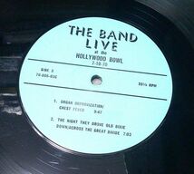 輸入盤2LP：THE BAND/LIVE AT THE HOLLYWOOD BOWL 7-10-70/RUBBER DUBBER RECORDS/オリジナル・スタンプ・カバー_画像5