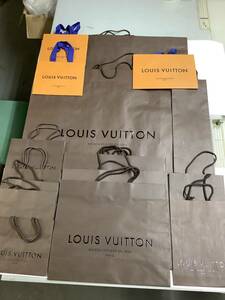 ルイ ヴィトン LOUIS VUITTON ショップバッグ ショップ袋 紙袋 7種類 16枚 まとめて 中古