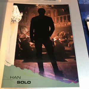 topps スターウォーズ solo ハンソロ シルバー