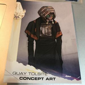 topps スターウォーズ solo ハンソロ QUAY TOLSITE CONCEPT ART