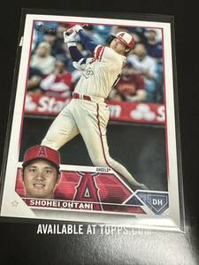 2023 topps 大谷翔平