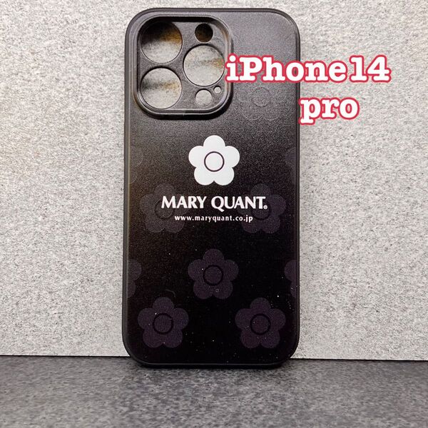 iPhone14pro マリークワント デイジー柄 モバイルケース