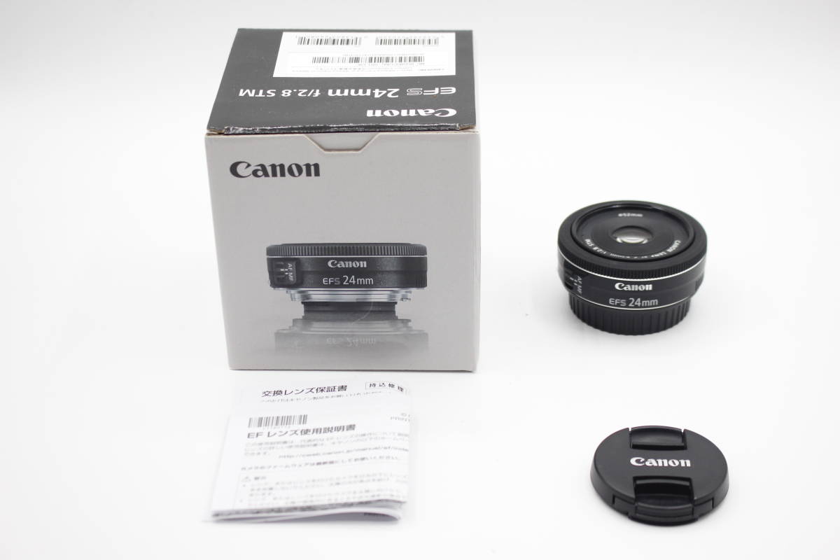 美品！】Canon EFS 24mm f2.8STM-