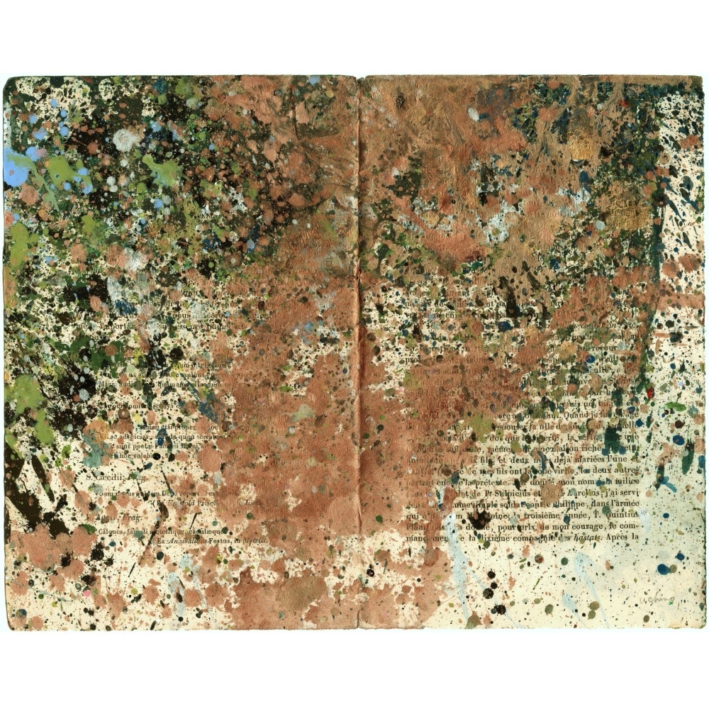 Takafumi Uchino Peinture Peinture abstraite Art contemporain Œuvre d’art en papier antique Authentique, Ouvrages d'art, Peinture, acrylique, Entaille