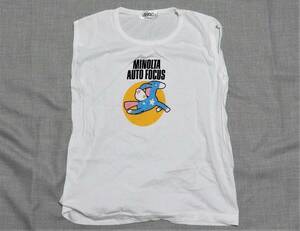 ☆MINOLTA＜ミノルタ＞☆ノースリーブＴシャツ