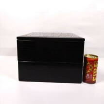 重箱 木製 高級漆器 二段重箱 天然木 和食器 KG1202_画像8