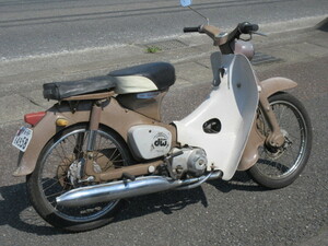  Honda Cub C105 restore .. vehicle someone public road returning do ... please!OHV tea Cub Gunma prefecture Maebashi city ..