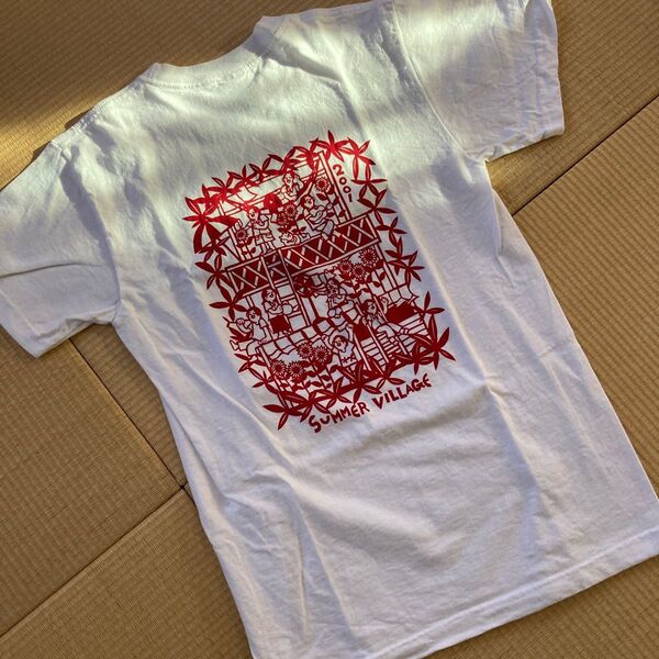 TシャツSサイズバックプリント