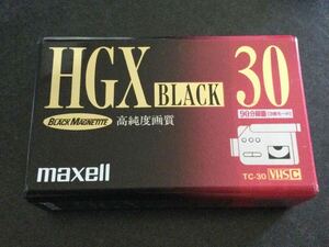 maxell HGX BLACK 30 видео камера для не использовался товары долгосрочного хранения 