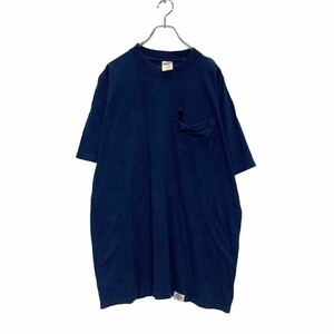 Dickies 半袖 ロゴ Tシャツ XL ネイビー ディッキーズ ワーク ストリート ビッグサイズ 古着卸 アメリカ仕入 a506-7088