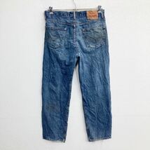 Levi's 550 デニムパンツ W34 リーバイス リラックスフィット ブルー メキシコ製 古着卸 アメリカ仕入 2307-133_画像6