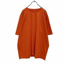 rbk 半袖 ロゴ Tシャツ XXL オレンジ グレー リーボック スポーツ ビッグサイズ 古着卸 アメリカ仕入 a507-5320_画像1