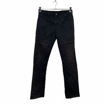 Dickies ワーク・ペインターパンツ W30 ディッキーズ ブラック ロゴ スキニー 古着卸 アメリカ仕入 2306-1248_画像1