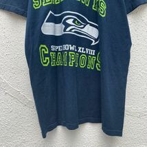 ALSTYLE 半袖 プリント Tシャツ M ネイビー メキシコ製 NFL シアトル・シーホークス アメフト 古着卸 アメリカ仕入 a506-6925_画像3