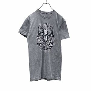 next level 半袖 プリント Tシャツ XS グレー ブラック ホワイト 古着卸 アメリカ仕入 a506-6929