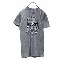 next level 半袖 プリント Tシャツ XS グレー ブラック ホワイト 古着卸 アメリカ仕入 a506-6929_画像1