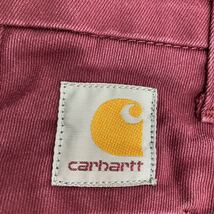 Carhartt チノパン W28 カーハート ワインレッド 古着卸 アメリカ仕入 2306-1529_画像8