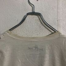 HELIX 半袖 プリント Tシャツ L ホワイト グレー ヘリックス メキシコ製 ビッグプリント スカル クロス 古着卸 アメリカ仕入 a506-7049_画像7