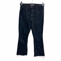 Levi's 725 デニムパンツ W31 リーバイス ハイライズブーツカット ブラック 古着卸 アメリカ仕入 2307-117_画像1