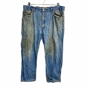 Levi's 550 デニムパンツ W42 リーバイス リラックスフィット ビッグサイズ ブルー 古着卸 アメリカ仕入 2307-306