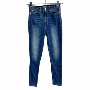 DENIZEN Levi's デニムパンツ W27 リーバイス ウィメンズ ウルトラハイライズ インディゴ 古着卸 アメリカ仕入 2307-342