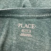 PLACE 長袖 プリント Tシャツ ユースサイズ XXL 160～ グリーン グレー スポーツ ロンT 古着卸 アメリカ仕入 a507-5352_画像8