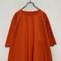 rbk 半袖 ロゴ Tシャツ XXL オレンジ グレー リーボック スポーツ ビッグサイズ 古着卸 アメリカ仕入 a507-5320_画像2