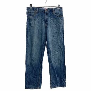 DENIZEN Levi's デニムパンツ W34 リーバイス ルーズフィット インディゴ 古着卸 アメリカ仕入 2307-553