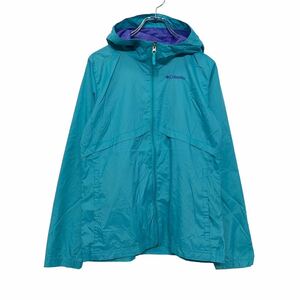 Columbia mountain parka L turquoise Colombia Kids size old clothes . America buying up a507-5753