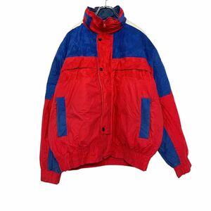 GANT ダウン ジャケット L レッド ブルー ガント 秋冬 古着卸 アメリカ仕入 a507-5842