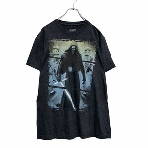 STAR WARS 半袖 プリント Tシャツ M グレー スターウォーズ キャラクター 古着卸 アメリカ仕入 a507-5836