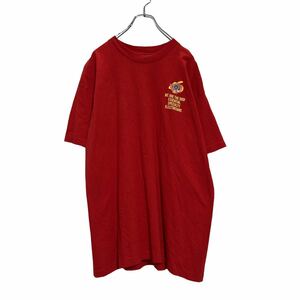 UNION MADE 半袖 プリント Tシャツ XL レッド ホワイト イエロー シティー ビッグサイズ USA製 古着卸 アメリカ仕入 a507-6151